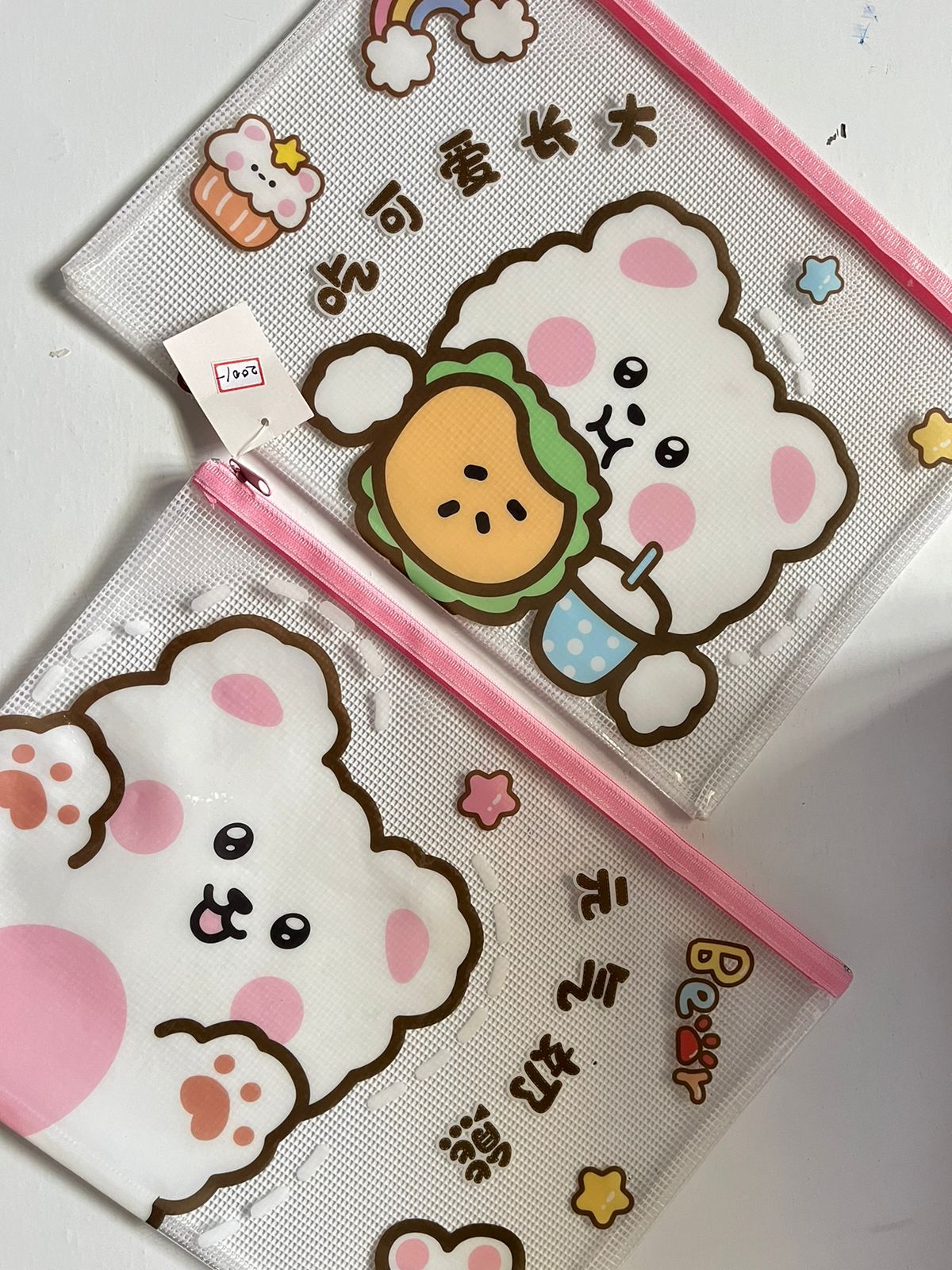 Kawaii Transparent Folders - 
