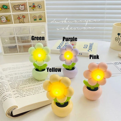 Mini Flower Pot Lamp - 