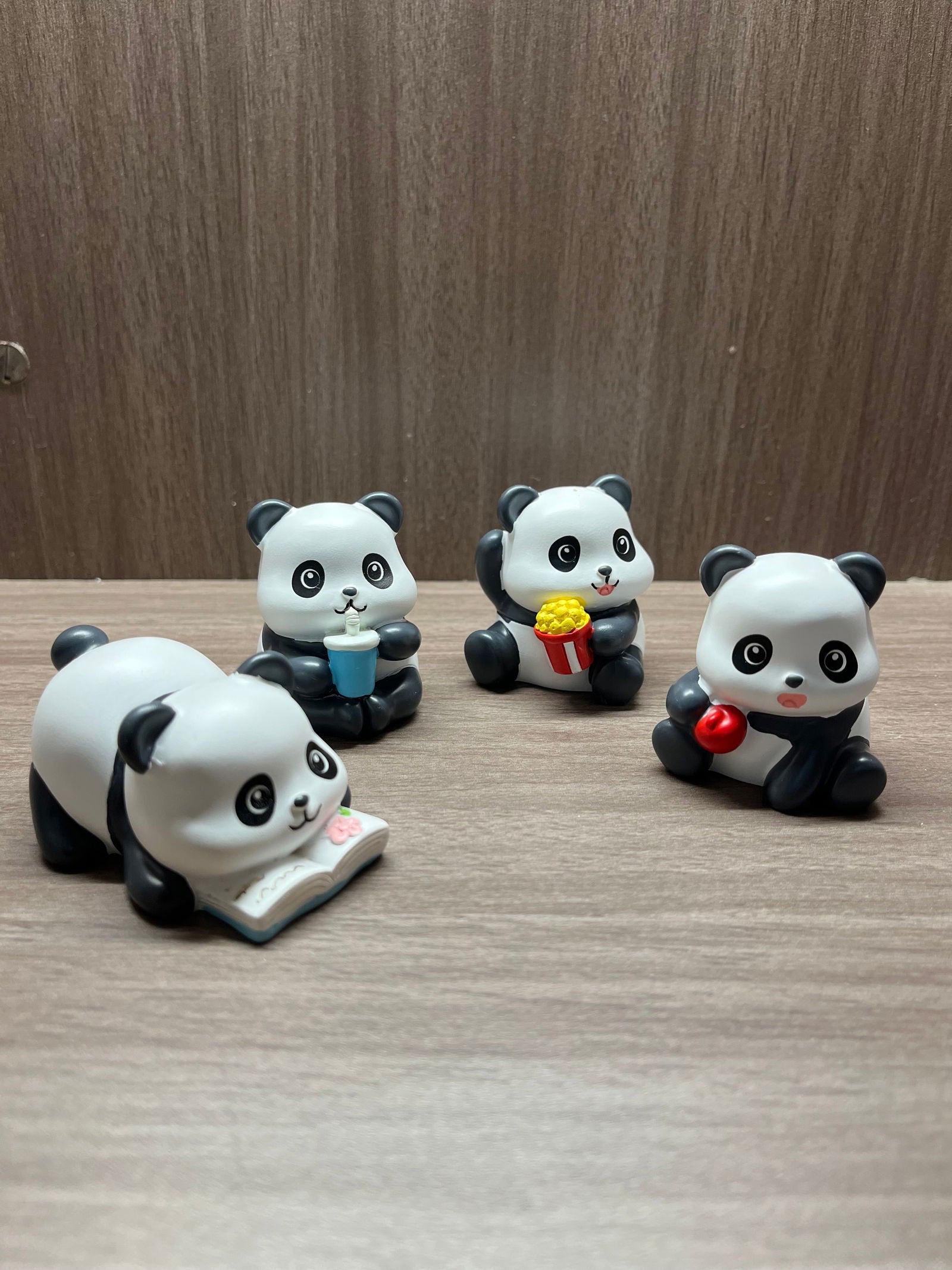 Miniature Panda Showpiece / Paper Weight - 