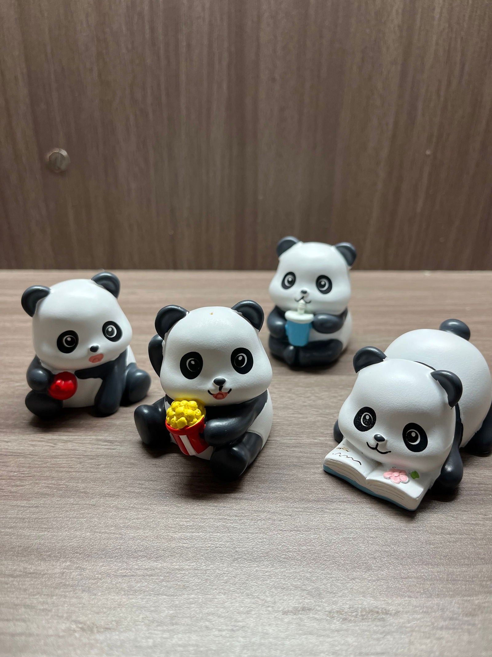 Miniature Panda Showpiece / Paper Weight - 
