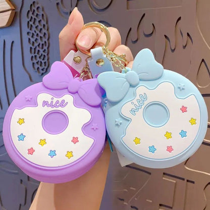 Minnie Donut Silicon Coin Pouch - 