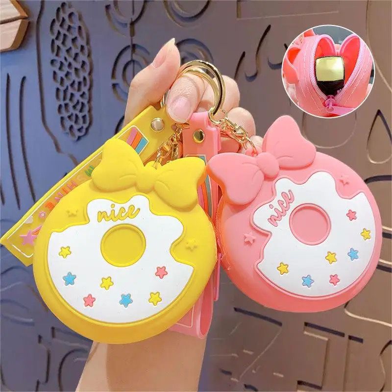 Minnie Donut Silicon Coin Pouch - 
