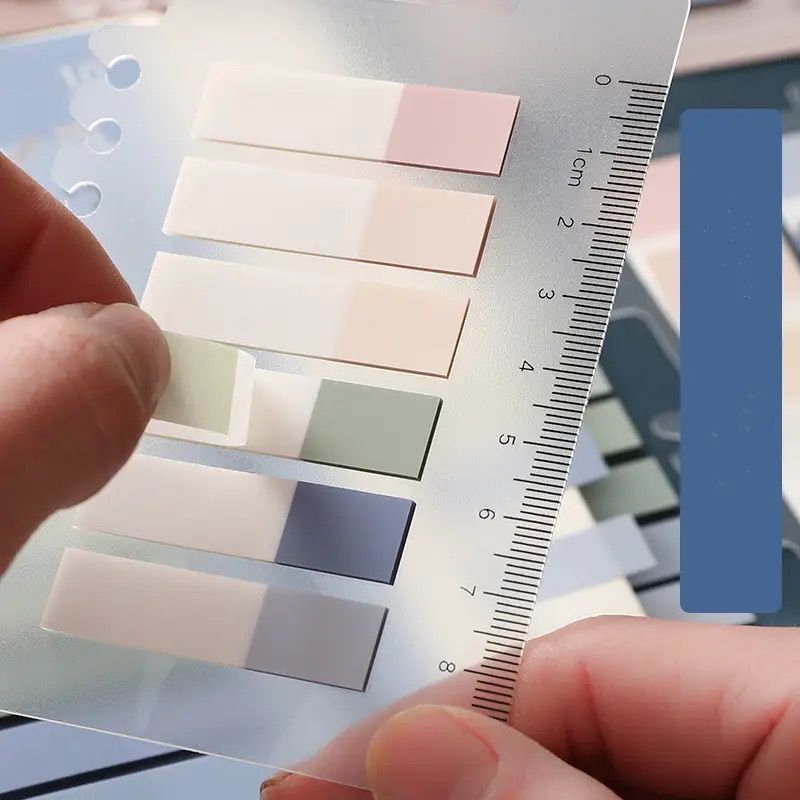 Morandi Pastel Label Sticky Notes - 
