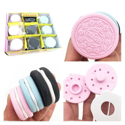 Oreo & Macaron Erasers - 