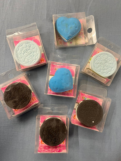 Oreo & Macaron Erasers - 