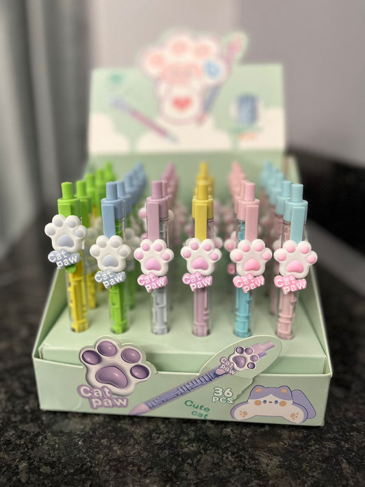Paw Gel Pen with Maze Game - 
