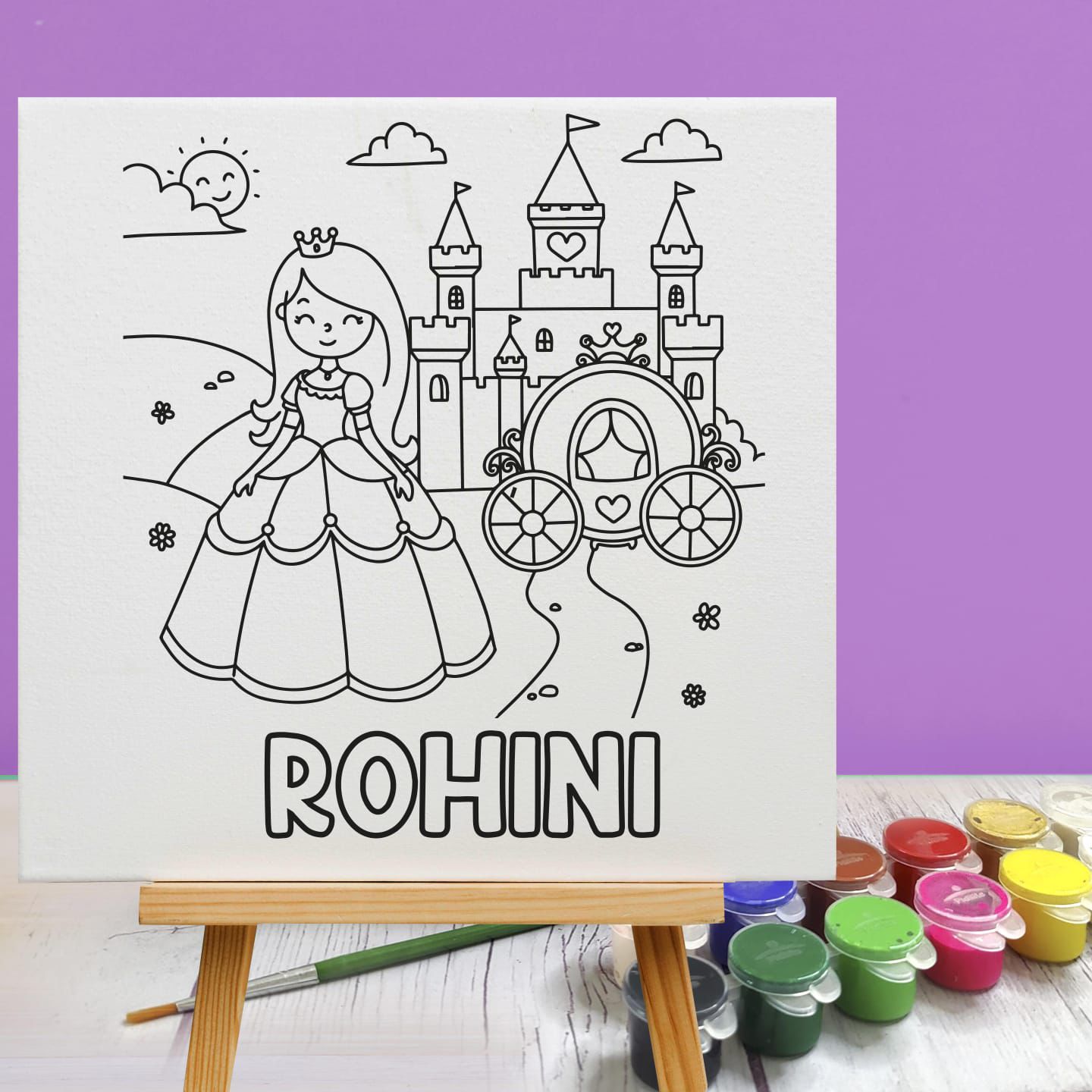 Personalized DIY Canvas Board - 