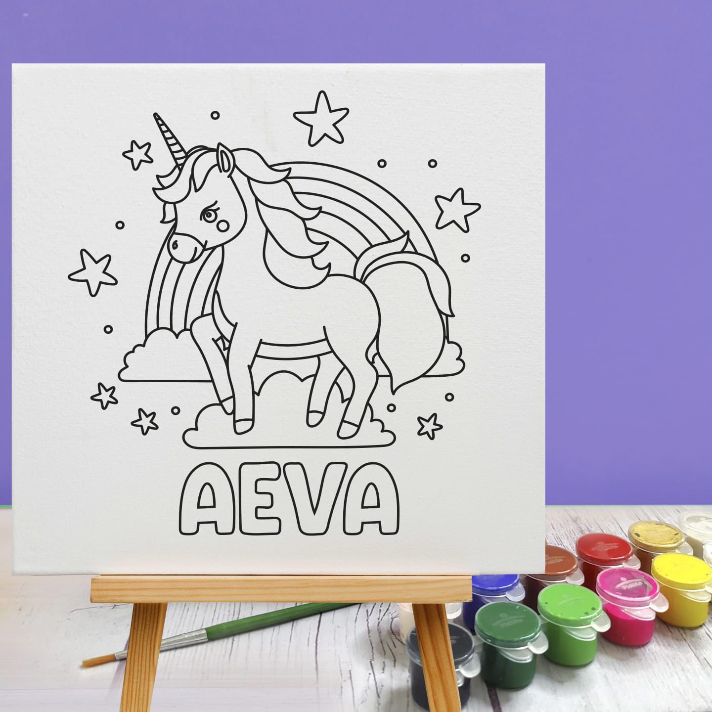 Personalized DIY Canvas Board - 