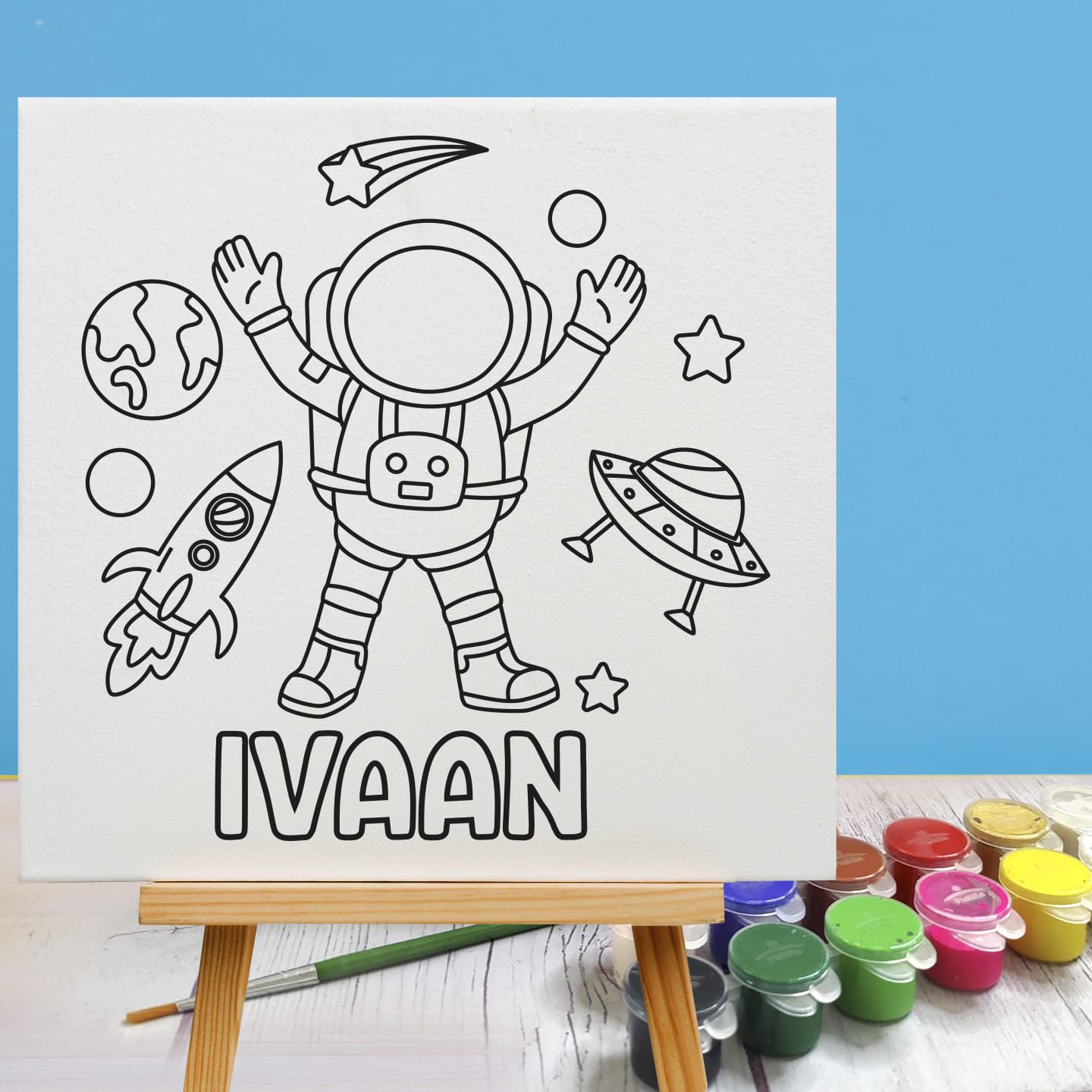 Personalized DIY Canvas Board - 