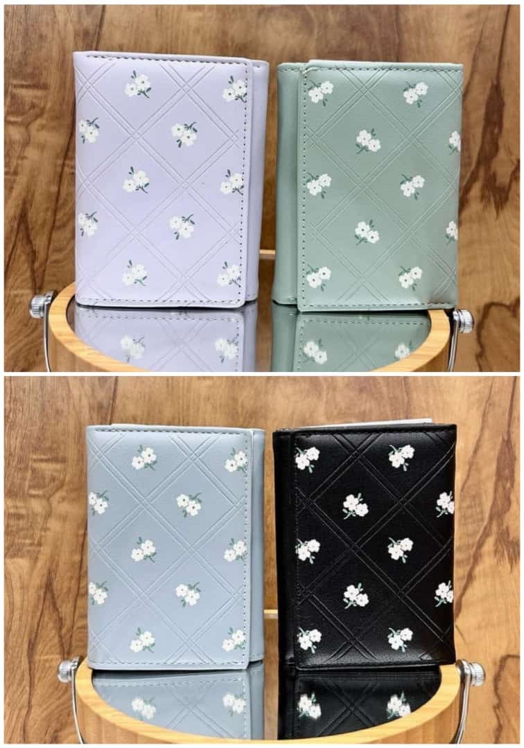 Pretty Floral Wallet - 