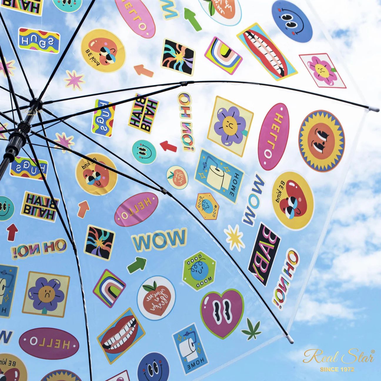 Quirky Doodle Umbrella - 