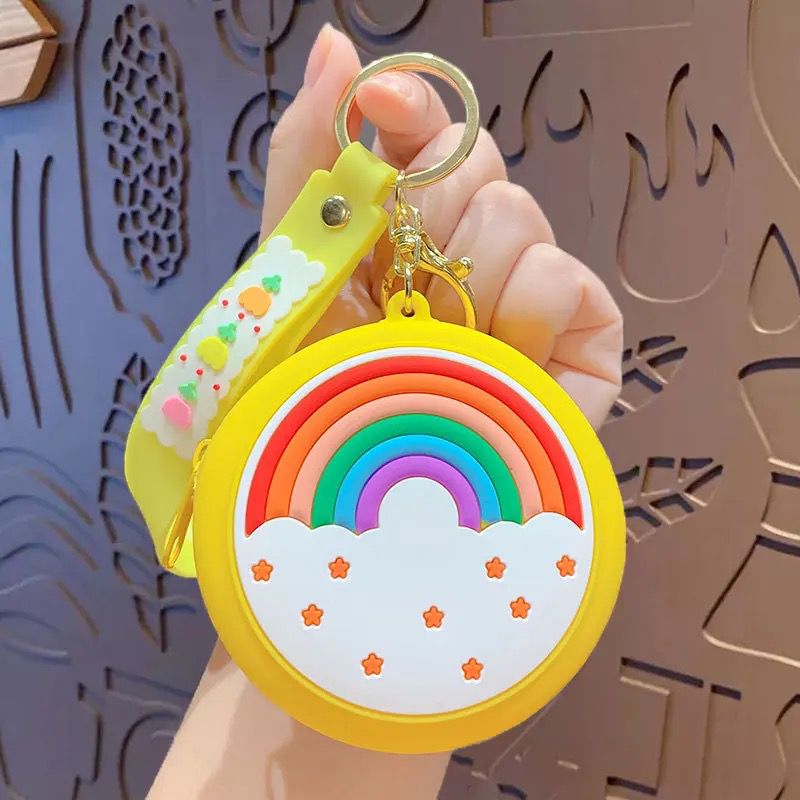 Rainbow Silicon Coin Pouch - 