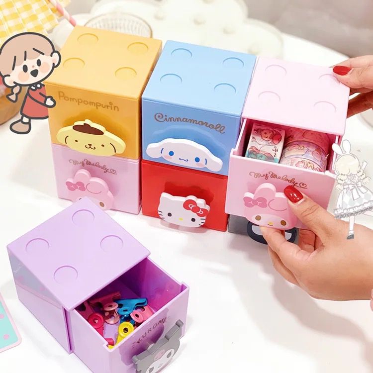 Sanrio Cube Drawers - 
