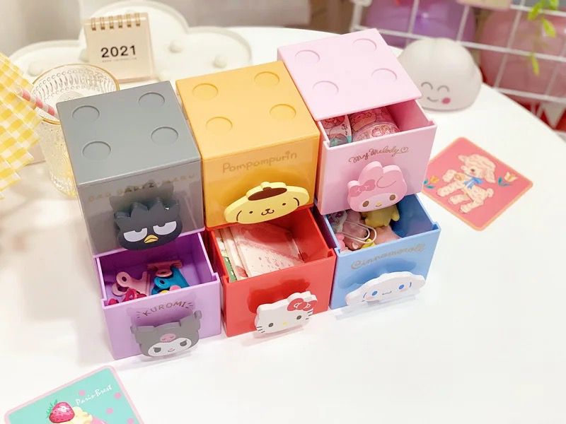 Sanrio Cube Drawers - 