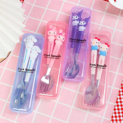 Sanrio Cutlery Set - 