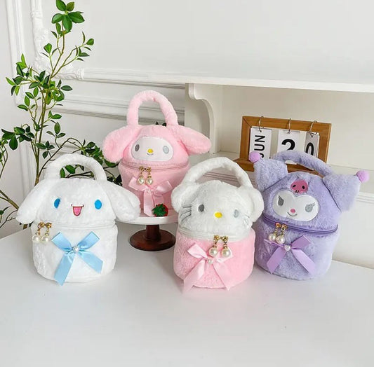 Sanrio Fluffly Storage Pouch - 