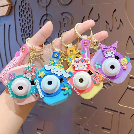 Sanrio Official Camera Projector Keychain - 