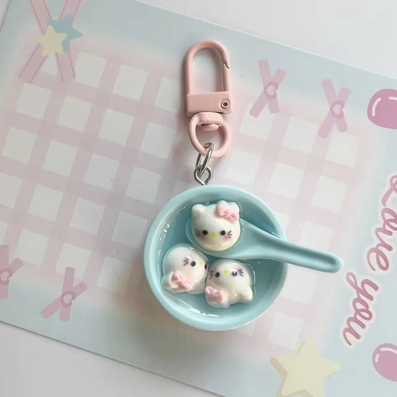 Sanrio Soup Bowl Keycharm - 