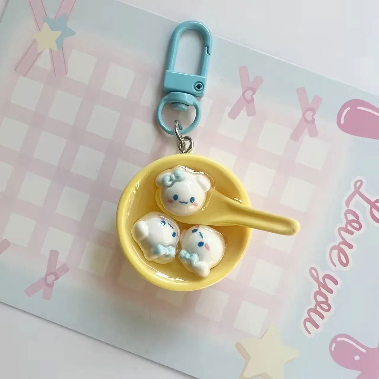Sanrio Soup Bowl Keycharm - 