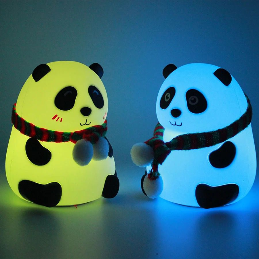Silicon Panda Touch Lamp - 