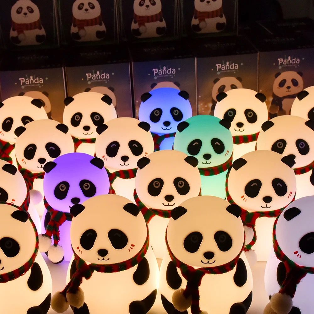 Silicon Panda Touch Lamp - 