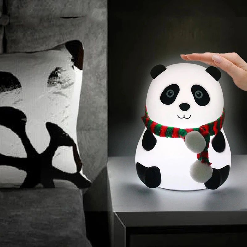 Silicon Panda Touch Lamp - 