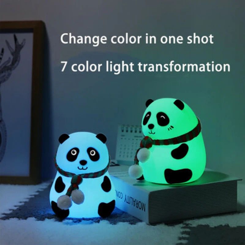 Silicon Panda Touch Lamp - 