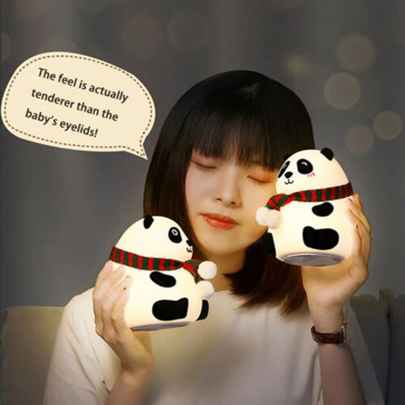 Silicon Panda Touch Lamp - 