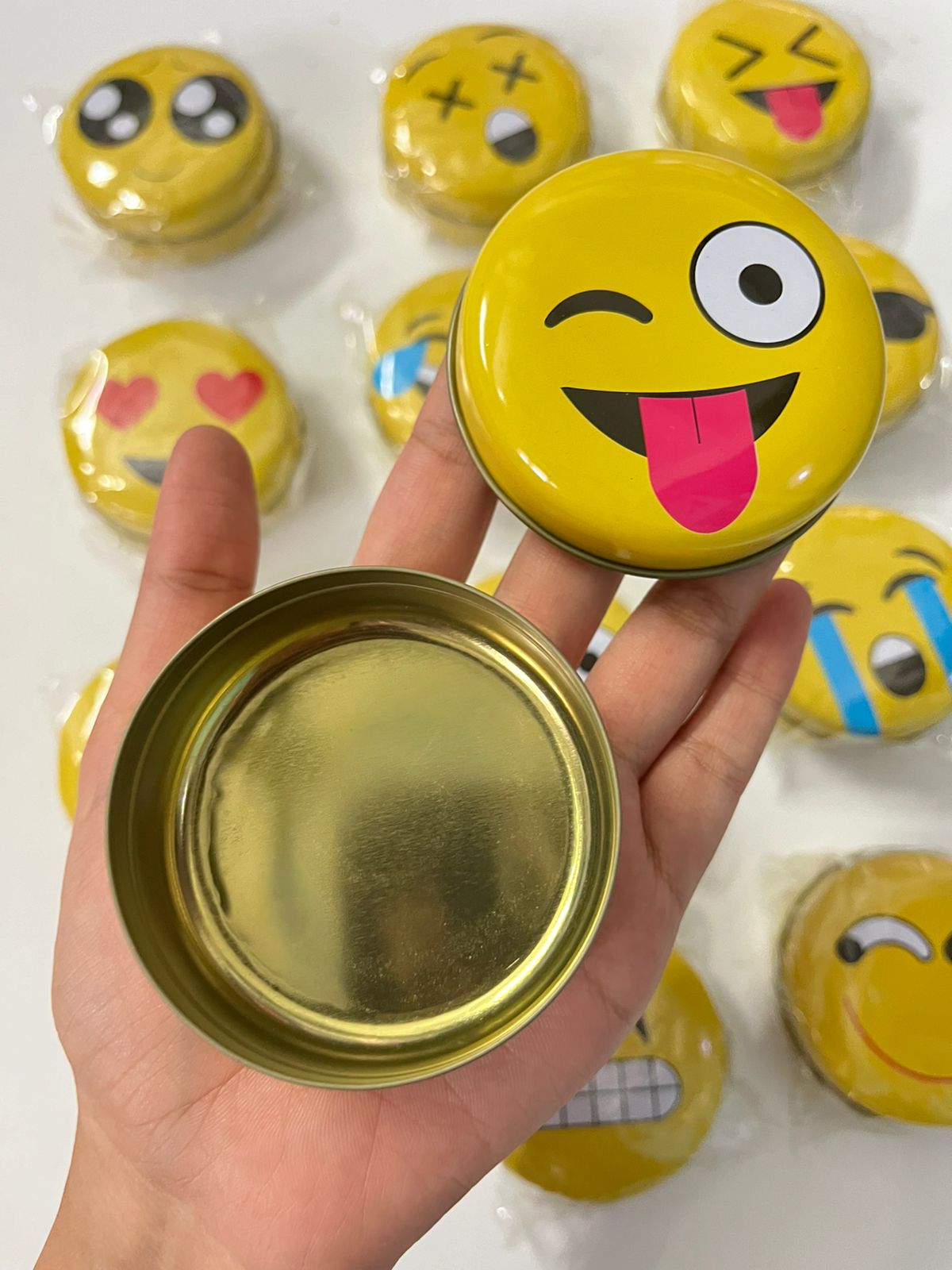 Smiley Tin Boxes - 