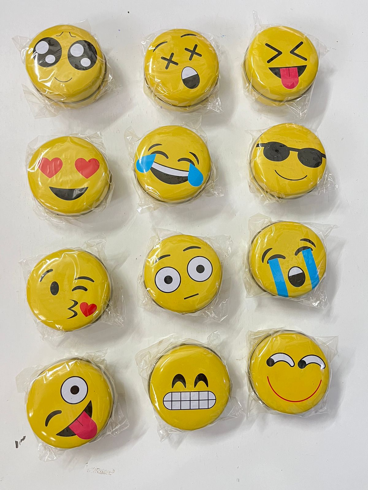 Smiley Tin Boxes - 