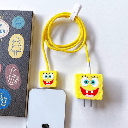Sponge Bob Charger Protector Case - 