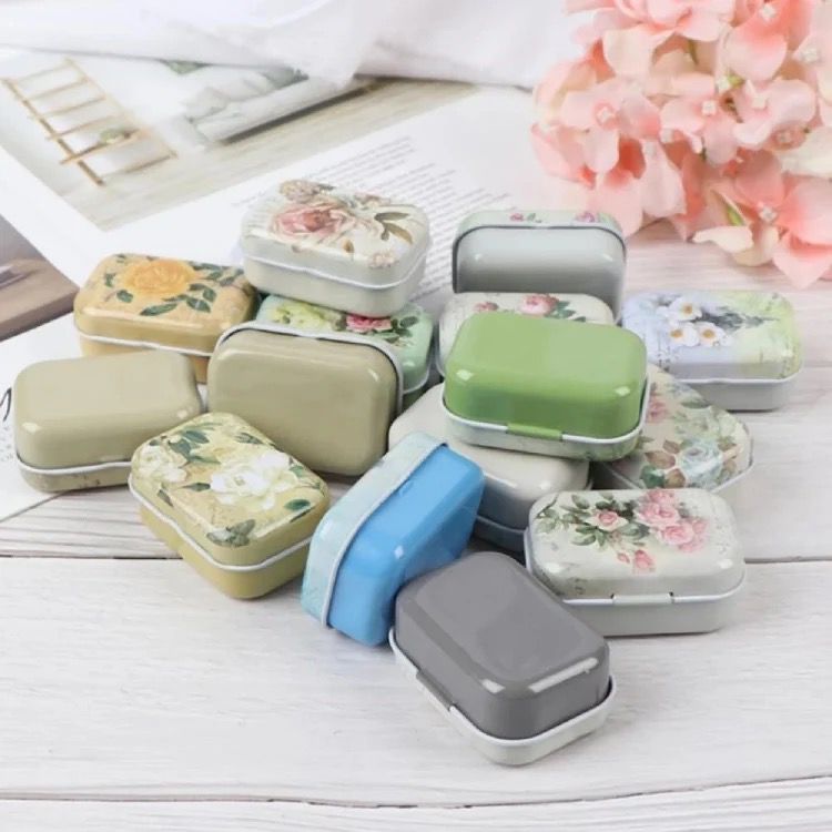 Vintage Floral Tins - 