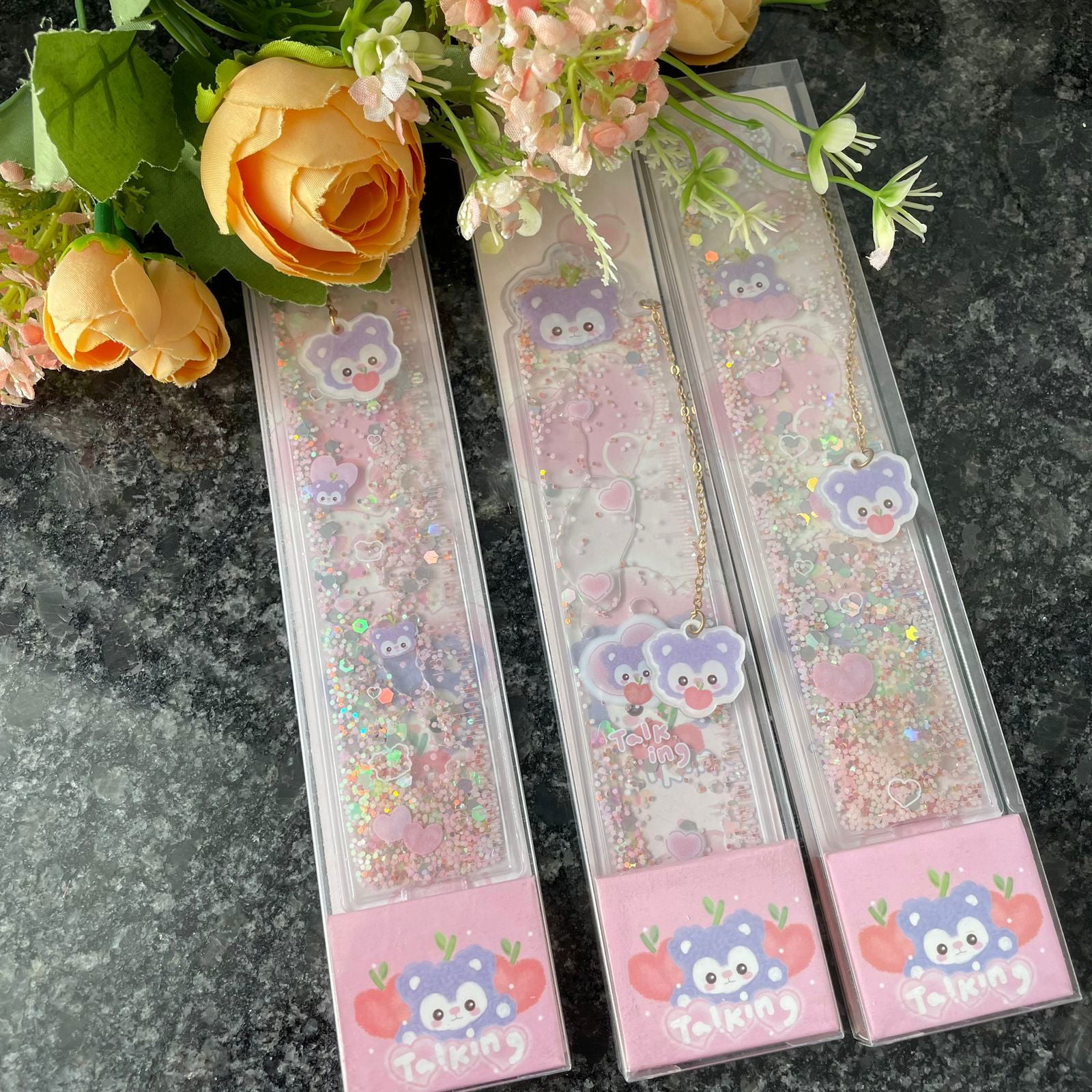 Water Glitter Ruler - 